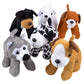 Bedwina Plush Puppy Dogs - (Pack Of 12) 6 Inches Tall Stuffed Animals Bulk Assorted Puppies And Cute Stuffed Plushed Dog Puppies Assortment, Stocking Stuffers