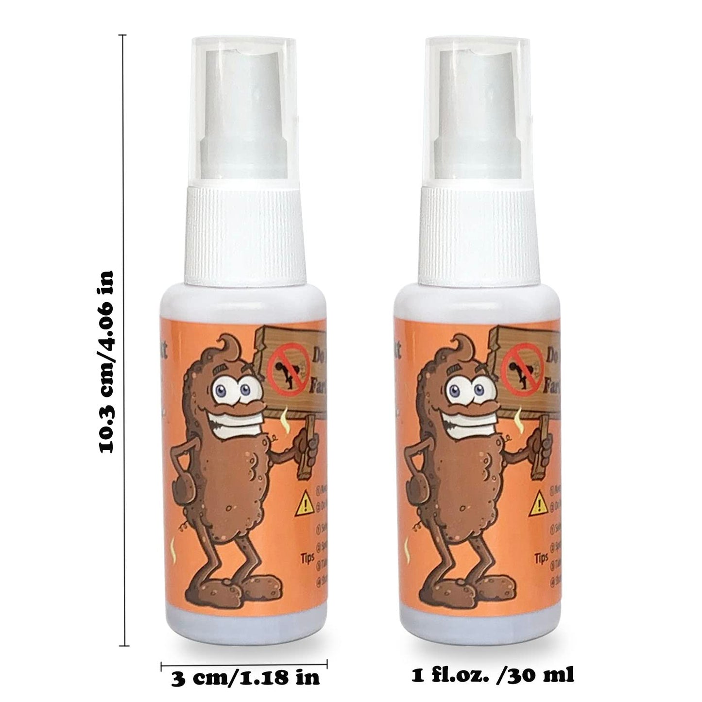 Hensgaukt Stink Fart Spray - Extra Strong Smelly Gag Gift for Boys & Girls - Small - Model M-010 - Hilarious Pranks (2 Packs)
