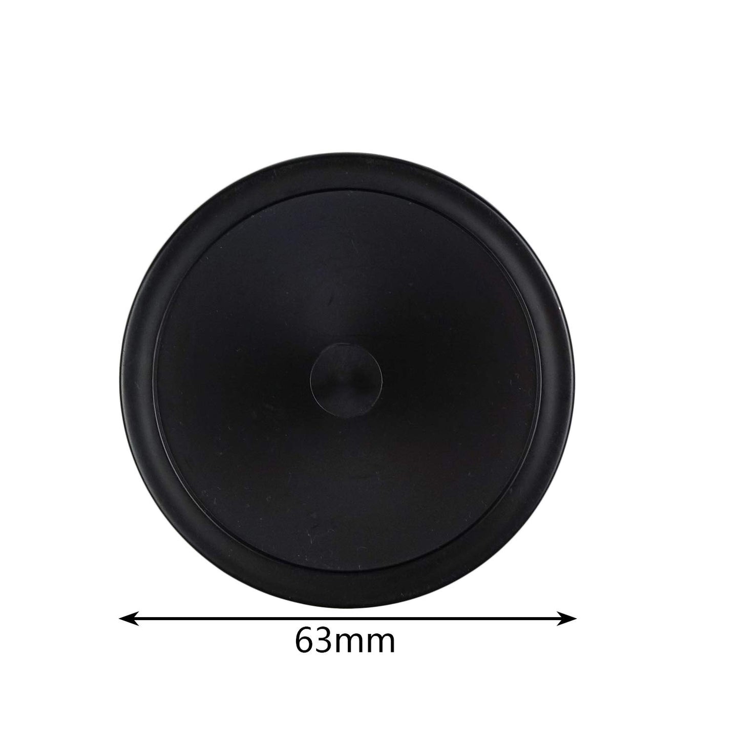 Kasteco 12 Pack 2.5 Inch Air Hockey Pucks For Small Size Table (Red Blue Green Black, 64X4 Mm)