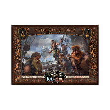 Cmon A Song Of Ice And Fire Tabletop Miniatures Game Lysene Sellswords Unit Box - Deadly Mercenaries Of Essos, Strategy Game For