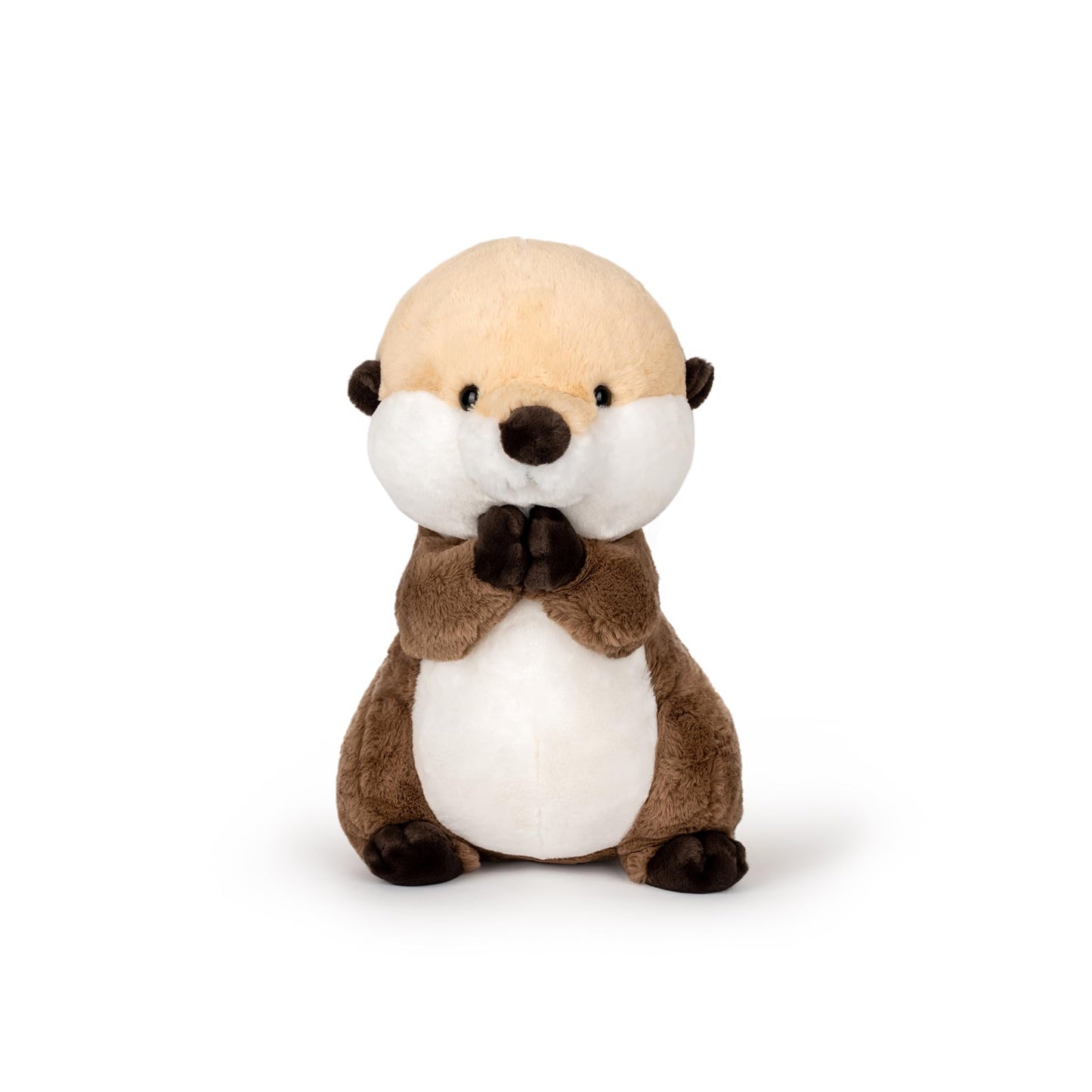 Wanwu World Sea Otter Stuffed Animal 15.7'' Cute River Otter Plush Standing River Otter Plush Toy Christmas Birthday Gift For Ki