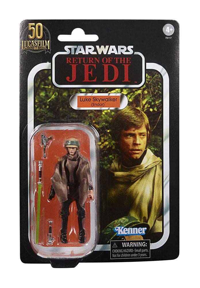 Star Wars The Vintage Collection Luke Skywalker Endor Return Of The Jedi 3.75 Inch Action Figure