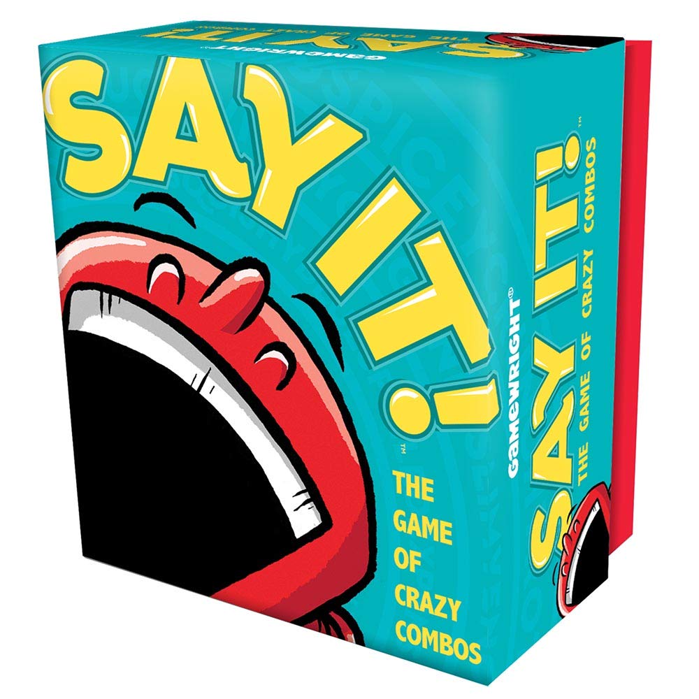 Gamewright Say It! Crazy Combos Game, 5" Multi-colored Plastic - Model 1109