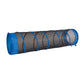 Pacific Play Tents 20406 Kids The Fun Tube 6-Foot Crawl Play Tunnel  6' X 19 Diameter  Blue/Black