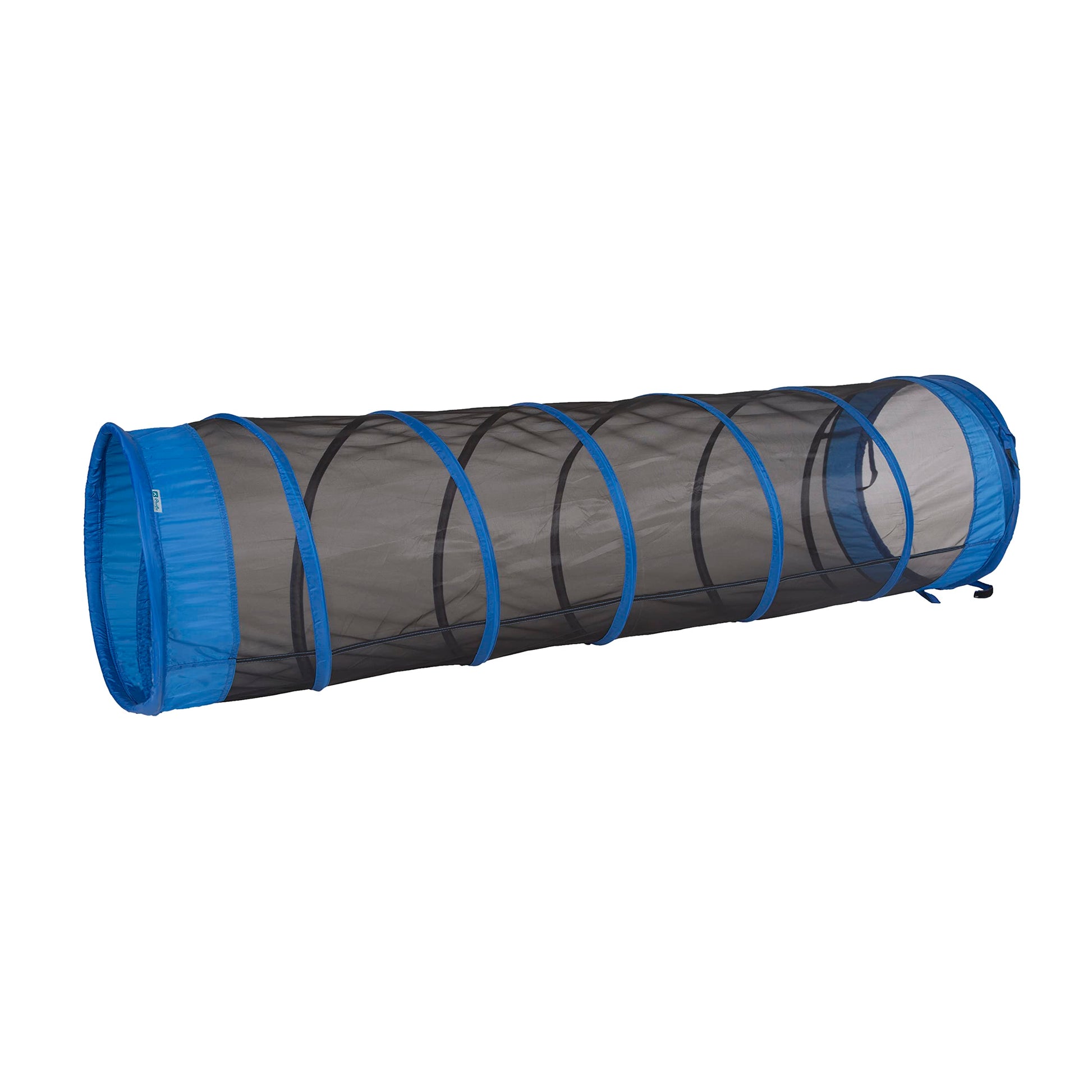 Pacific Play Tents 20406 Kids The Fun Tube 6-Foot Crawl Play Tunnel  6' X 19 Diameter  Blue/Black