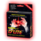 D'lite Magic Thumb Lightup Trick Set / 2 Original Amazing Ultra Bright Light Magic Fingers - Closeup & Stage Magic Tricks - Easy Illusion Anyone Can Do It - Magic Trick for mature-themeds (Regular Red Dazzle)