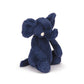 Jellycat Bashful Blue Elephant Stuffed Animal  Medium 12 inches - Elephant Plush Toy - Classic Children's Gift
