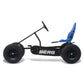 BERG Pedal Kart with XL Frame B.Pure Blue | Childrens Vehicle, Pedal car with Adjustable seat, with Freewheel, Childrens Toys