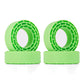 INJORA Silicone Rubber Inserts for 68-72mm 1.3'' Tires, 4pcs (Green)