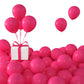 Kalor Hot Pink Balloons,100 Pcs 5 Inch Mini Matte Latex Balloons For Balloon Garland Arch, Birthday Decoration, Wedding Party, Baby Shower Decorations