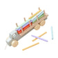 Atorse Trailer Toy Fine Motor Skills Party Game Practicing Practical Montessori Toy