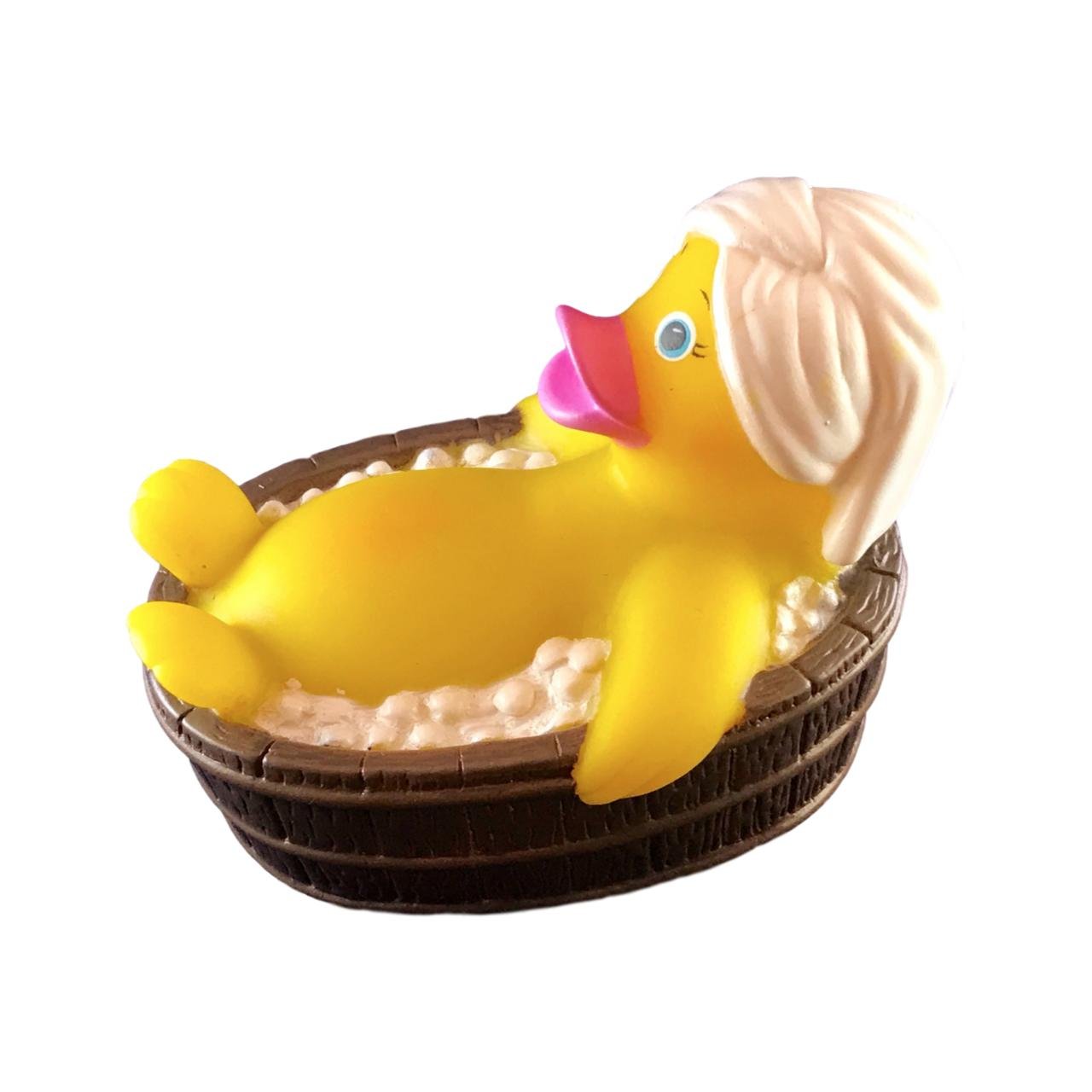 3' Bathing Rubber Duck [Sealed Hole, No Mildew] - Baby Safe Bathtub Bathing Toy