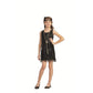 Sequin Flapper,Purple,Small 4-6