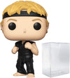 Pop Johnny Lawrence [Cobra Kai] Funko Vinyl Figure (Bundled With Compatible Pop Box Protector Case), Multicolor, 3.75 Inches
