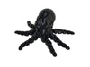 3D Printed Rocktopus, The Rock, Articulated Fidget, Octopus, Stress Relief Toy, Fidget Box, ADHD Toy, Anxiety Relief Aid (Black)