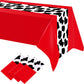Remagr 54 X 108 Inch Cowboy Tablecloth Cow Table Runner Table Cover Rectangular Table Cloth Birthday Party Decorations Cow Theme