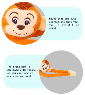 Zhidiloveyou Hanging Stuffed Animals Of Monkey For Kids And Adults (27Inches)