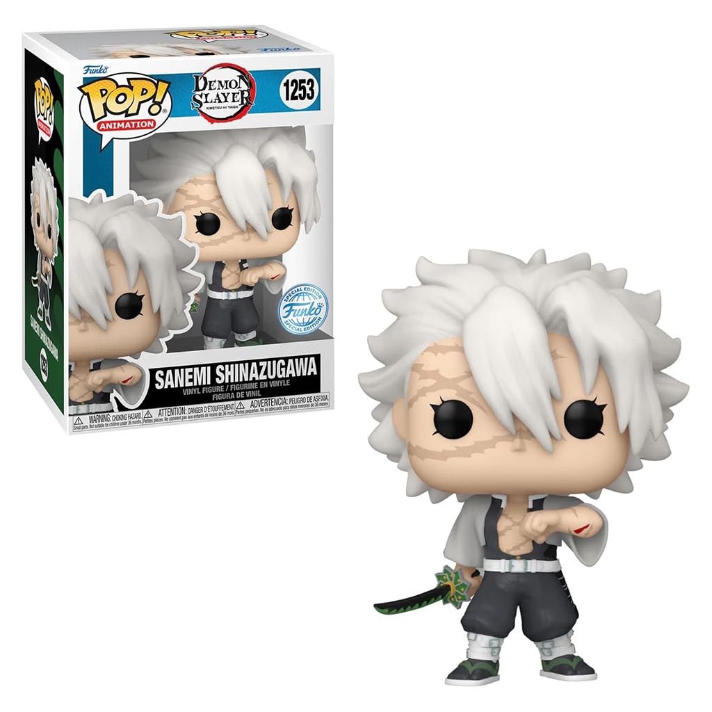 Funko Pop! Demon Slayer Sanemi Shinazugawa #1253 Special Edition Vinyl Figure - Multicolor