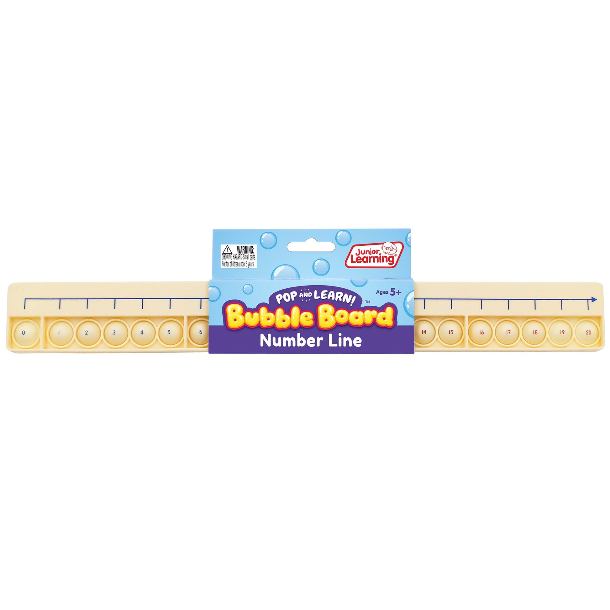 Number Line Pop and Learn Bubble Board