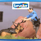 Bruder 62150 Bworld Policeman With Dog