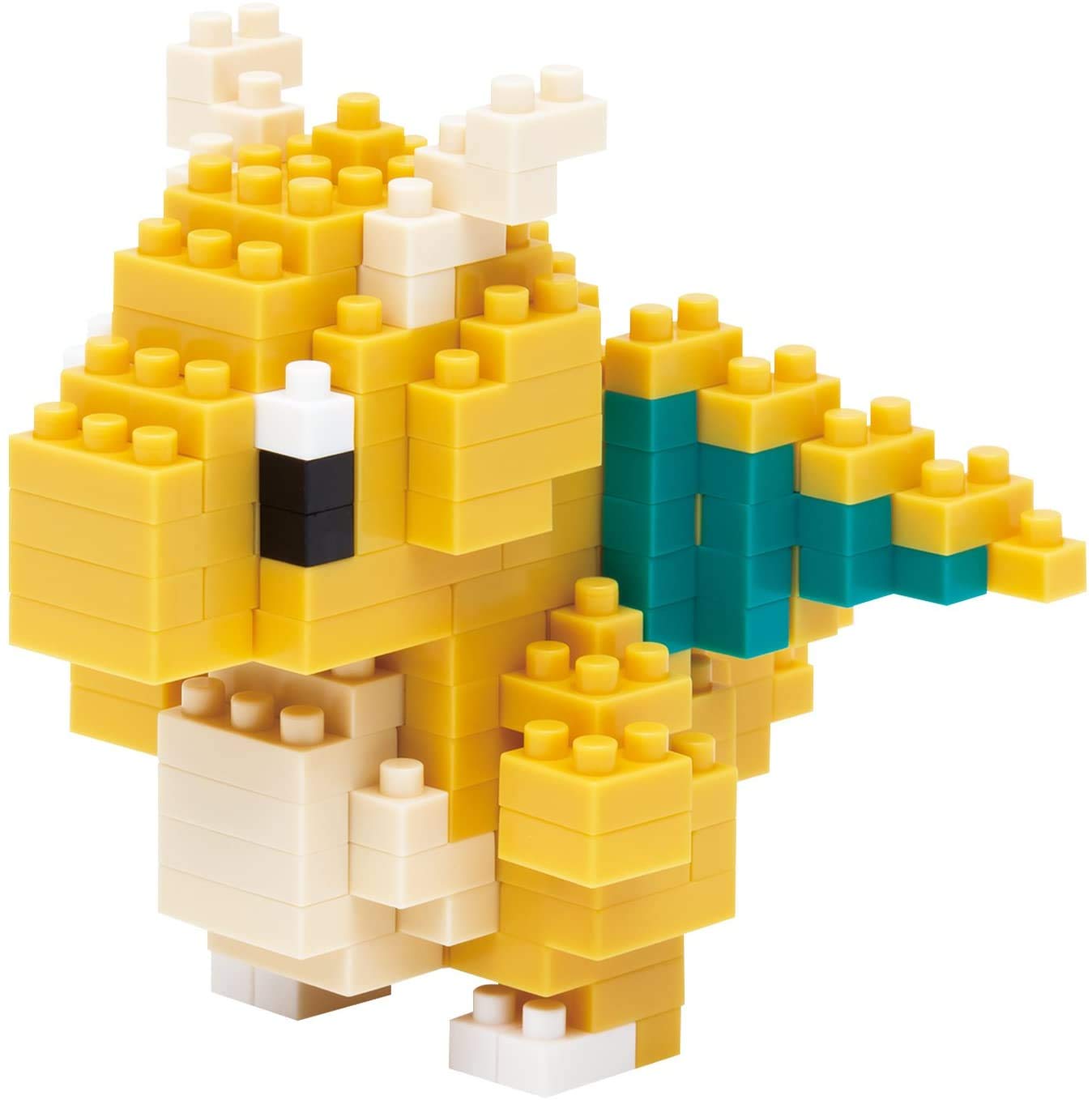Nanoblock - 3 Sets Bundle - Laplace, Dragonite (Kairyu) and Snorlax (Kabigon) - Adjustable Pokemon Characters (Japan Import)