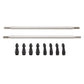 Meus Racing 1/10 Links Steel Chassis Links Kit For Traxxas Trx4 Axial Scx10 Tamiya Cco1 Redcat Gen8 1/10 Rc Crawler (115Mm)