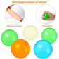 Skylety 8 Pieces Glow In The Dark Sticky Balls Elevated Glowing Stress Balls Relax Cool Asmr Stuff Toy For Ceiling Wall Adults(2.6 Inches,White, Blue, Orange, Green)