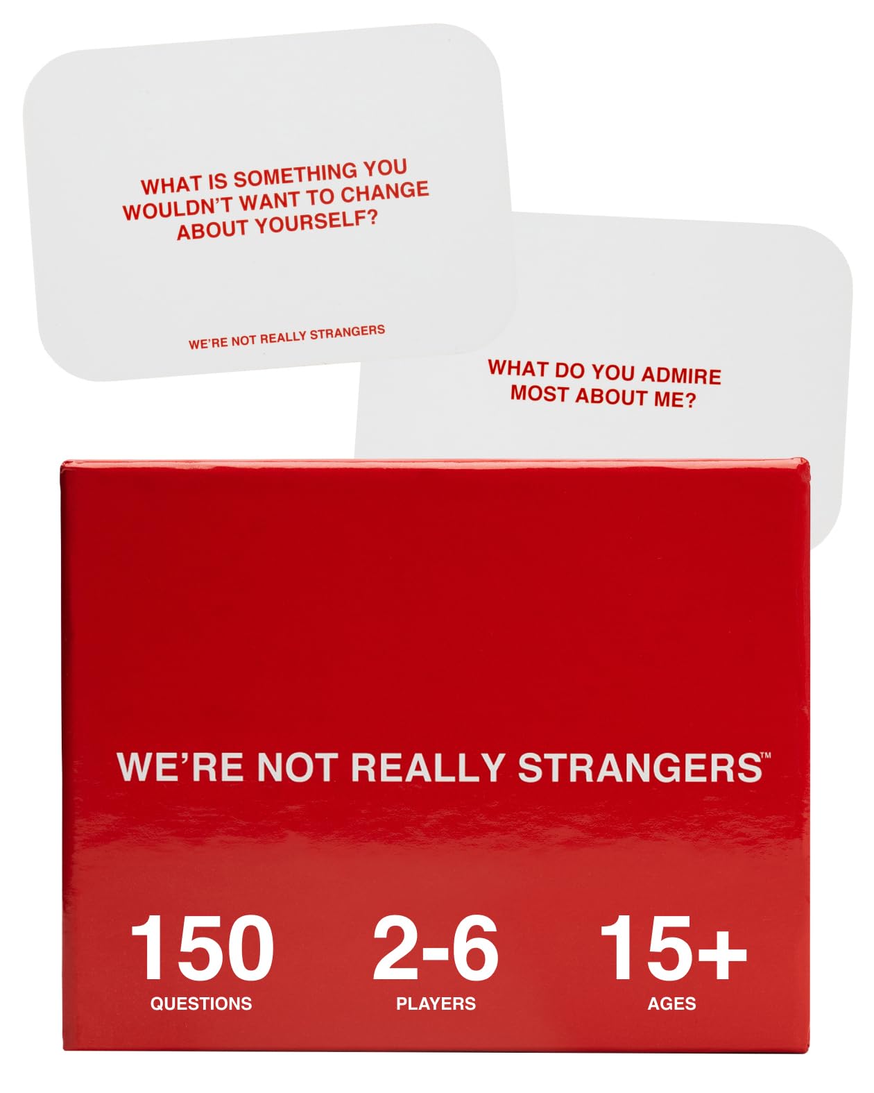 We'Re Not Really Strangers Card Game - 150 Conversation Cards For Adults, Teens, Couples, And Strangers - Icebreaker Questions F