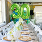 3 Balloon Number, 3Rd 3 Years Old Birthday Decorations For Boy, Three Rex Birthday Party Decorations, 40 Inch Light Green Large