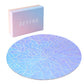 Zzyfgh Unique Jigsaw Puzzle, Impossible Challenge 141 Pieces Round Broken Color Changing Iridescent Acrylic Puzzles Game For Adu