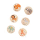 Meadawgs6 Pieces Montessori Wooden Puzzles Colors Shapes Learn For Kids Ages 35 Squirrel Suit|Toys & Hobbies|Educational|Other 