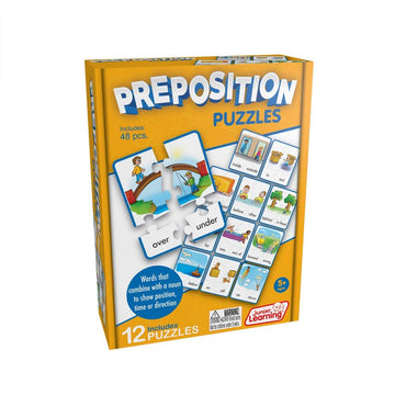 Junior Learning Jl245 Preposition Puzzles, Multicolor