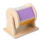 Ujeavette Montessori Rotating Toy Drum Sensory Development Toy For Infant 13 Year Old