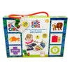 Kids Preferred World Of Eric Carle The Very Hungry Caterpillar Montessori Wooden Magnetic Set With Storage Box – Help Learn Colors, Shapes, Animals, Numbers, And More Medium