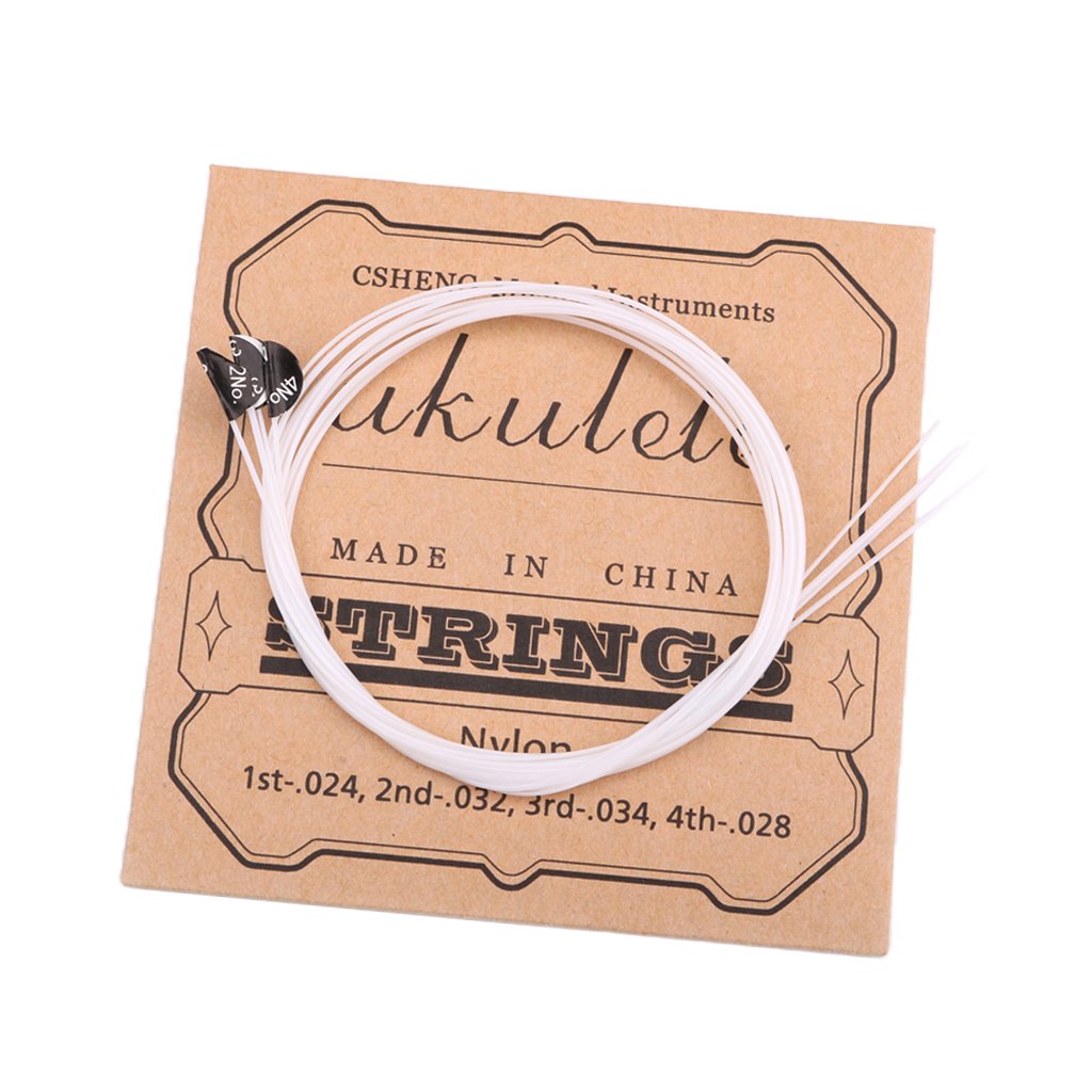 Street27 White Nylon Ukulele Strings For 21 23 26 Ukulele Guitar Parts Accessories