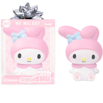 Hamee Sanrio Hello Kitty And Friends Jumbo Squishy Toy Slow Rising Cute Squishu Buddy Birthday Gift Bags, Party Favors, Gift Basket Filler, Stress Relief, Adorable, And Fun - My Melody