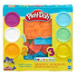 Hasbro Play-Doh Fundamentals - 10 Numbers plus Multiple Shape Stamper Tools plus 6 Colors of Play-Doh