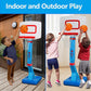 Toddler Basketball Hoop Height Adjustable Kids Basketball Hoop For Indoor Outdoor Play Portable Basketball Goal Poolside Basketball Hoop For Swimming Pool Basketball Toy For Kids Age 1-3 2-4 4-8