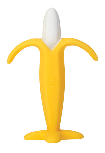 Nuby Soothing Banana Teether, Yellow , 5 Inch (Pack Of 1)