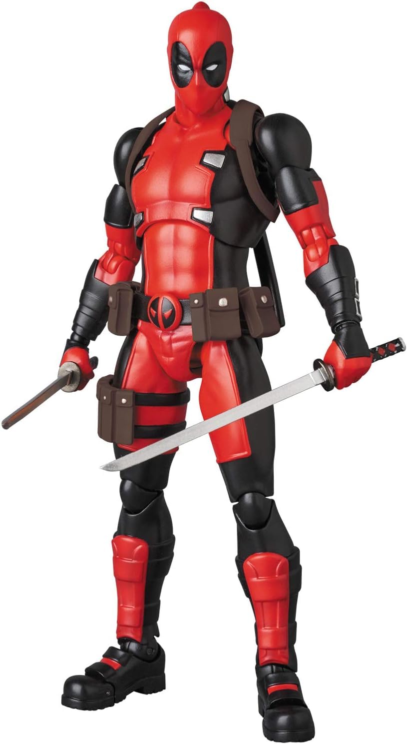 MEDICOM TOY MAFEX Deadpool GURIHIRU Art Ver Includes Original Sturdy Protective case. Japan Import.