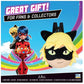 P.M.I. Miraculous Ladybug Plush School Backpack | One Of Two 12-Inch-Tall Collectibles | Miraculous Ladybug Toys And Playable Plush Backpacks | Cat Noir