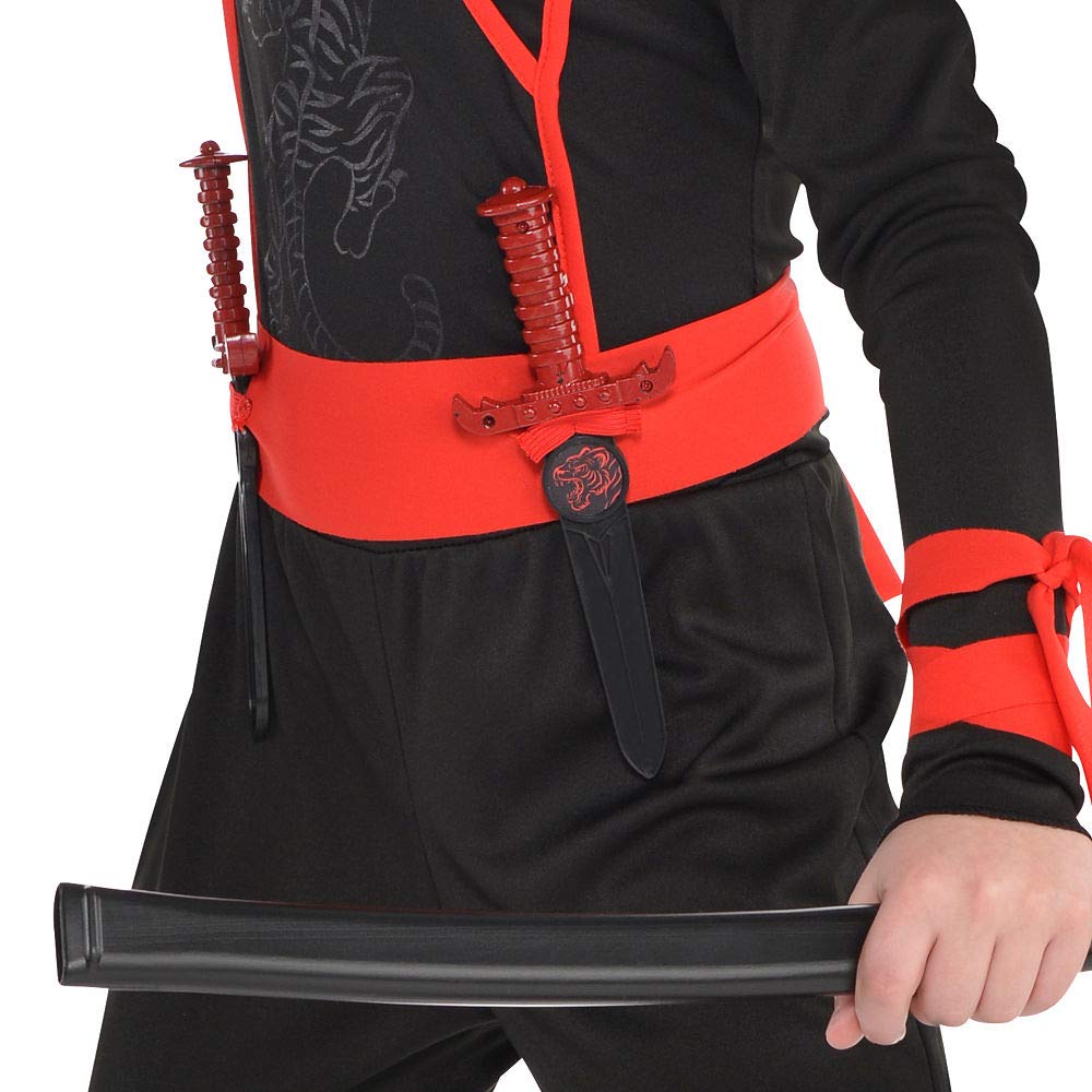AMSCAN Shadow Ninja Halloween Costume for Boys  Small  with Included Accessories
