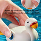 Nextake Wind-Up Swimming Swan, Lovely Swan Kids Swimming Cygnet Bath Toy Clockwork Bathtub Toy Floating Water Toy For Boys And G