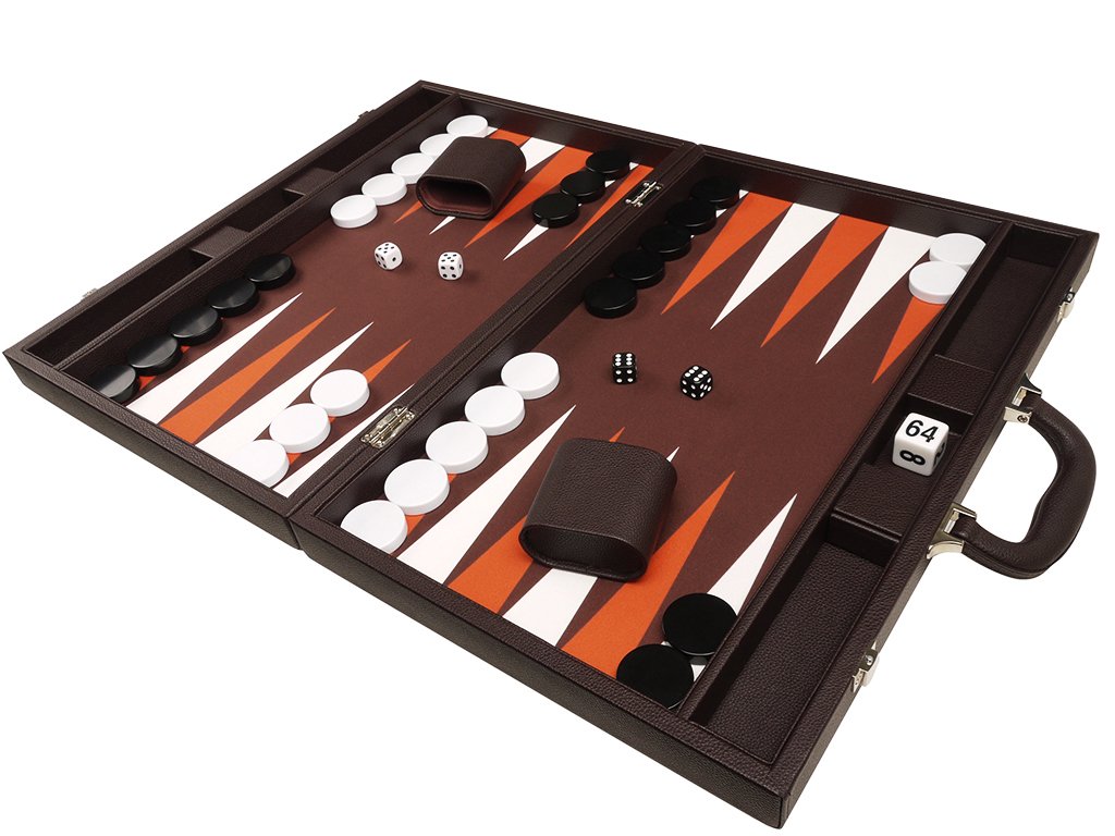 19-inch enhanced Backgn Set - Dark Brown Board