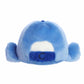 Aurora Adorable Palm Pals Sawyer Baseball Cap Stuffed Animal - Fun Collectible Plush for Kids and mature-themed Collectors - Perfect for Decorating Rooms and Birthday Gifts - Blue 5.5 Inches