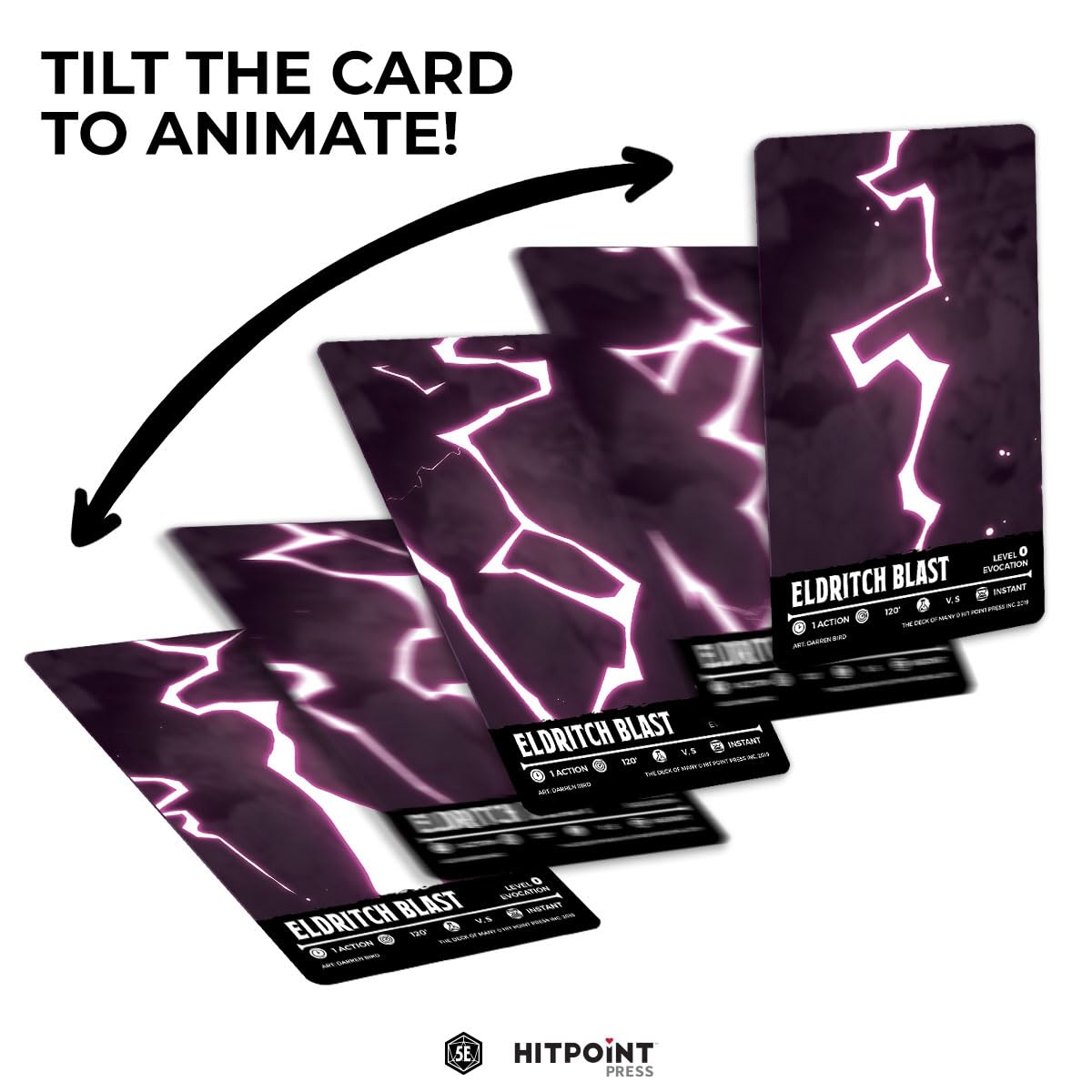Hit Point Press Animated Spells: Cantrips