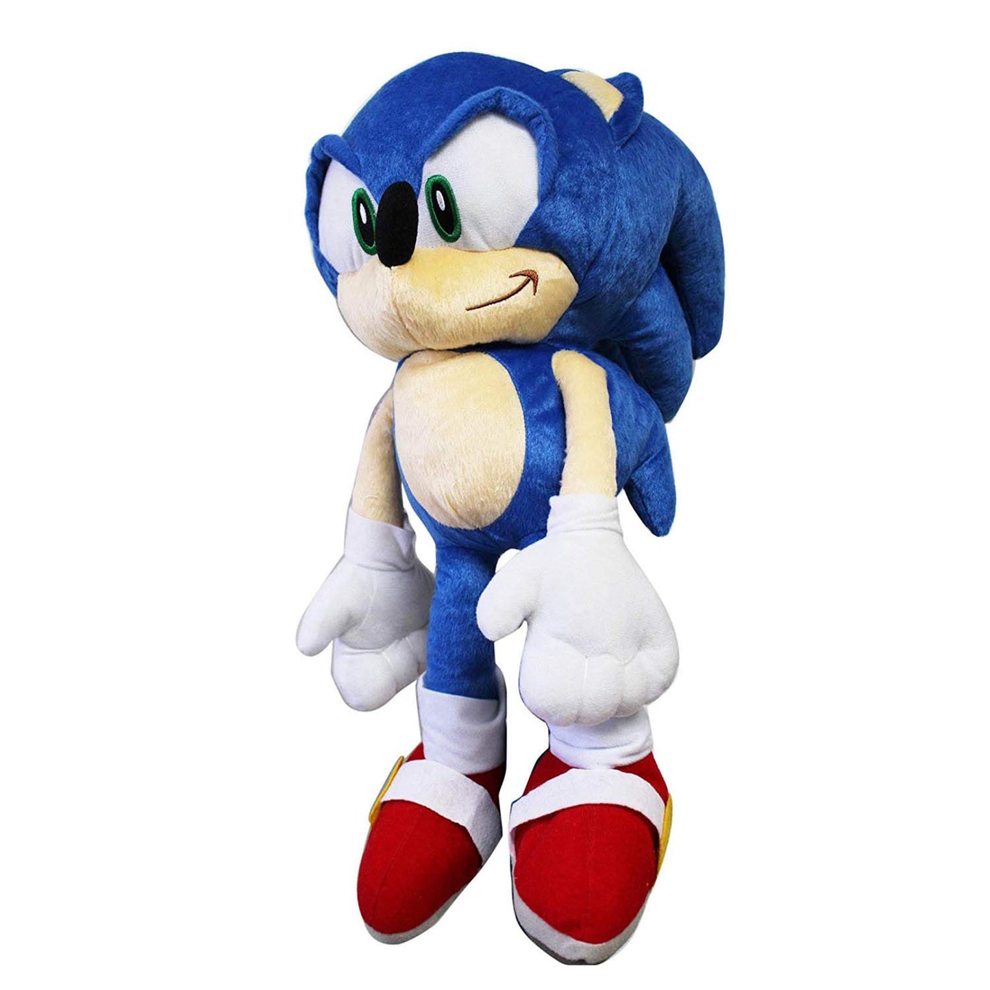 Sonic The Hedgehog Large Size Kids Plush Toy With Secret Zipper Pocket (17In)