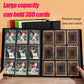 CTPOKO 9-Pocket Trading Card Binder - 360 Card Capacity, Black, Polypropylene Album for TCG, MTG, Yugioh, Sports Cards - 20 Pages