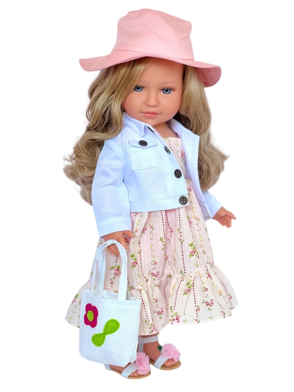 Kennedy And Friends 18 Inch Fashion Dolls- Tilt And Pose Feature And All Vinyl (F02-Cpr)