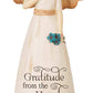 Pavilion Gift Company 03009 Thank You Angel Figurine  6-Inch  Beige